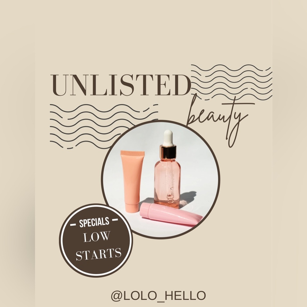 ✨💋Beauty Listing for Unlisted Items